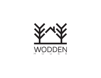 Projekt logo dla firmy WOODEN HOUSE 3 | Projektowanie logo